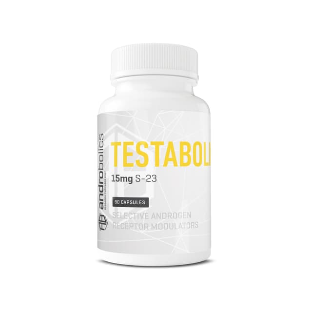 S23 Canada - Bottle of Testabolic S23 with 90 capsules of 15mg