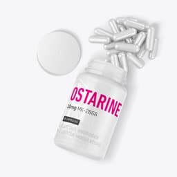 Ostarine MK2866 SARMs Canada Capsules - Opened Bottle of Ostarine with 90 capsules of 10mg
