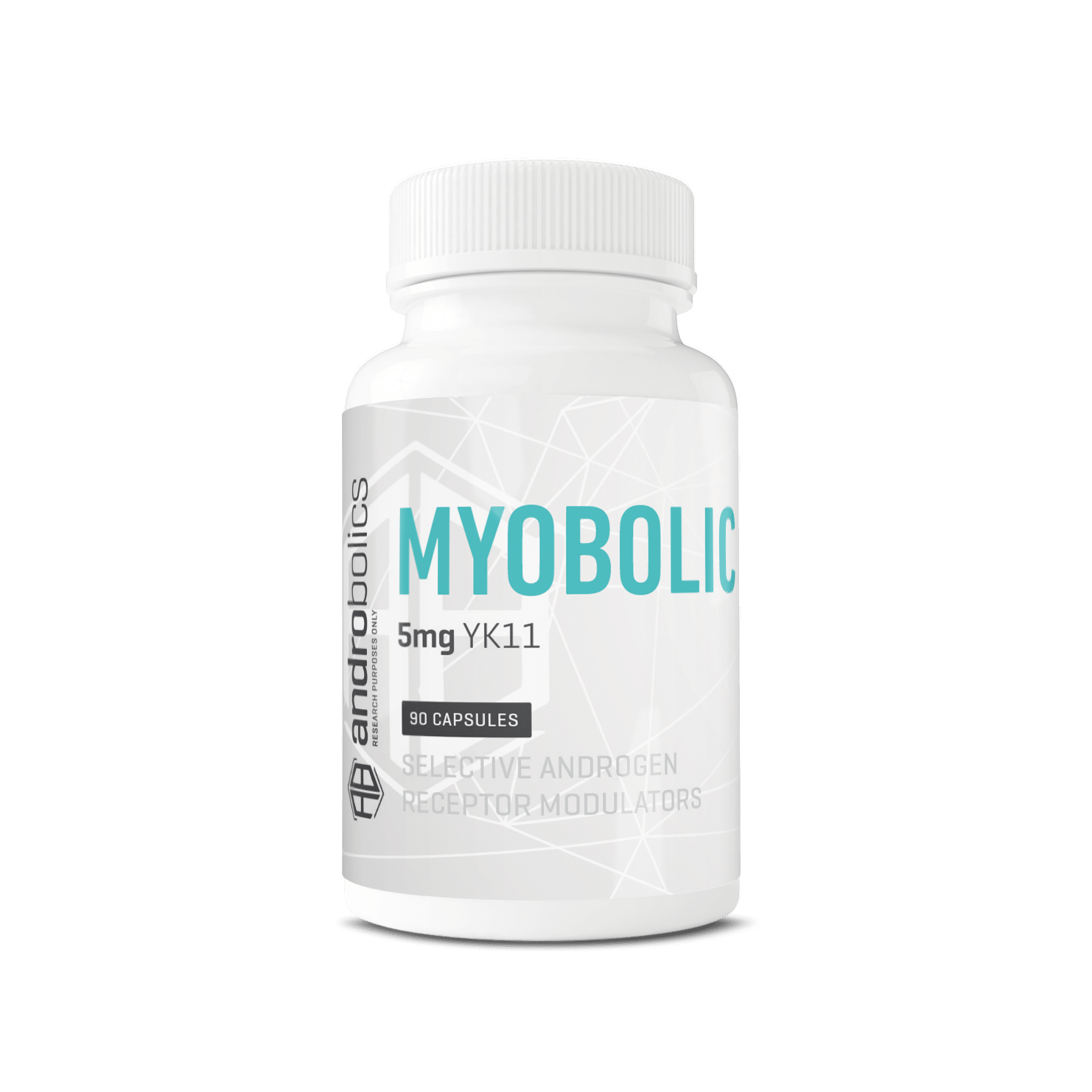 Myobolic YK11 - 90 Capsules of 5mg for Enhanced Muscle Growth