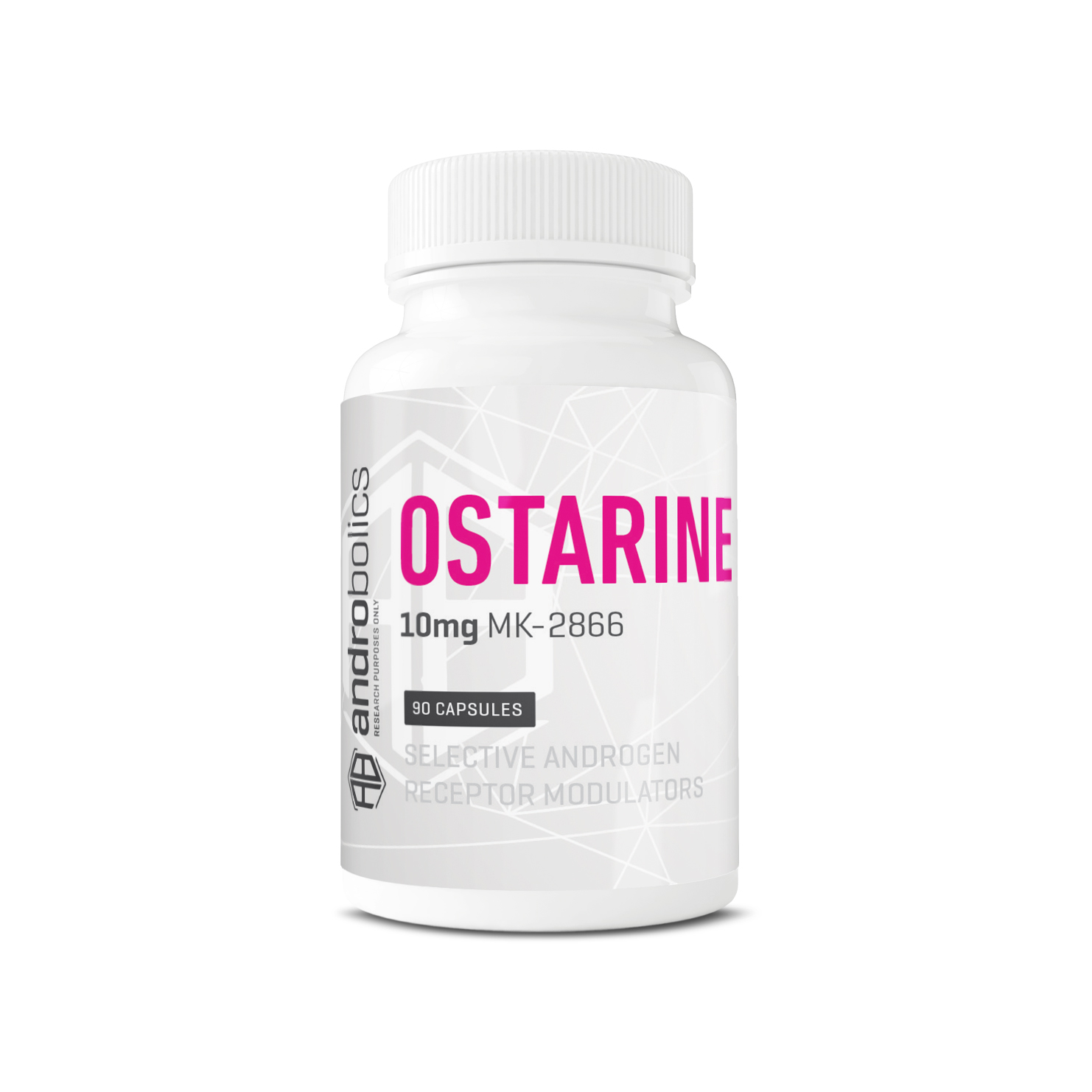 Ostarine Canada - Bottle of Ostarine MK2866 with 90 capsules of 10mg